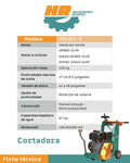 Cortadora de concreto HR450 para discos de 14 a 18 pulgadas